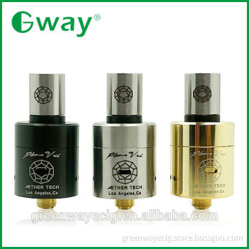 Latest plum veil rda for 18650 mechanical mod 22mm rda clone Plume Veil RDA rebuildable plumveil